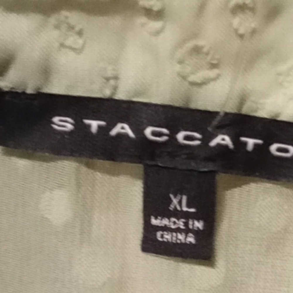 Textured Light Green Blouse - Picture 2 of 5